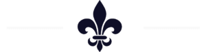 dec line with fleur de lis